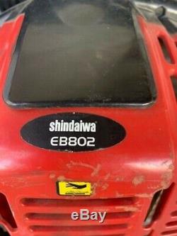 Shindaiwa Eb802 Gas Powered Backpack Leaf Blower Tested And Runs Great