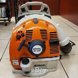 Stihl BR350 BR 350 Mid-Range Backpack Leaf Blower 63cc Gas (may need carb clean)