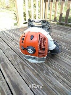 Stihl BR600 Professional Gas Powered BackPack Leaf Blower Works Great