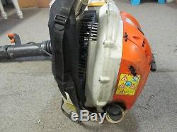 Stihl BR600 Professional Gas Powered Backpack Leaf Blower works good