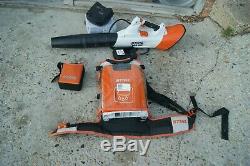 Stihl Bga 100 Battery Backpack 36v Leaf Blower With Ar 2000 Pack -al 101 Charger