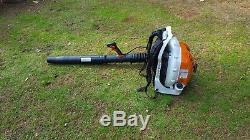 Stihl Br600 Commercial Backpack Leaf Blower 01-2018 Fast Spipping