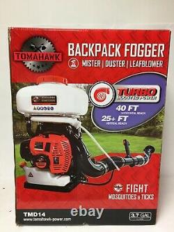 Tomahawk TMD14 Backpack Fogger Sprayer Blower 3.7 Gal Gas Mosquito Insecticide