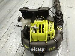 USED RYOBI Backpack Leaf Blower 175 MPH 760 CFM 38cc Engine Adjustable Speed